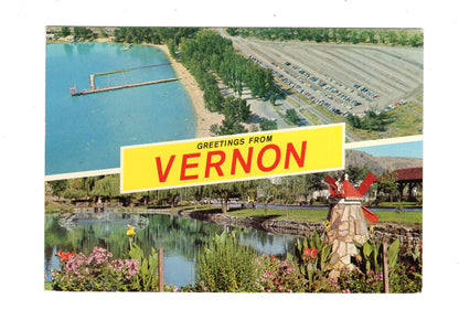 Ansichtskarte Vernon / British Columbia / Kanada