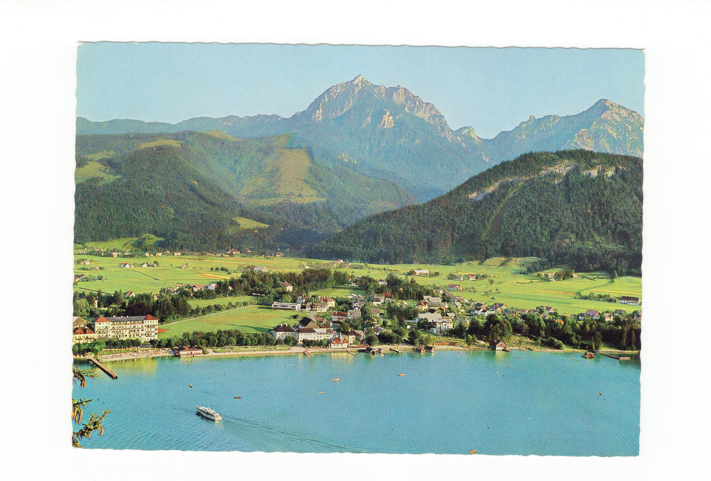 Ansichtskarte Strobl am Wolfgangsee / Salzkammergut / Österreich