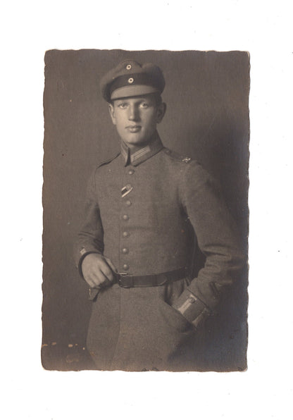 Ansichtskarte / Foto / Portraitfoto Soldat