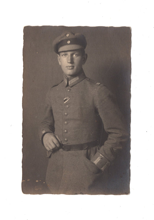Ansichtskarte / Foto / Portraitfoto Soldat