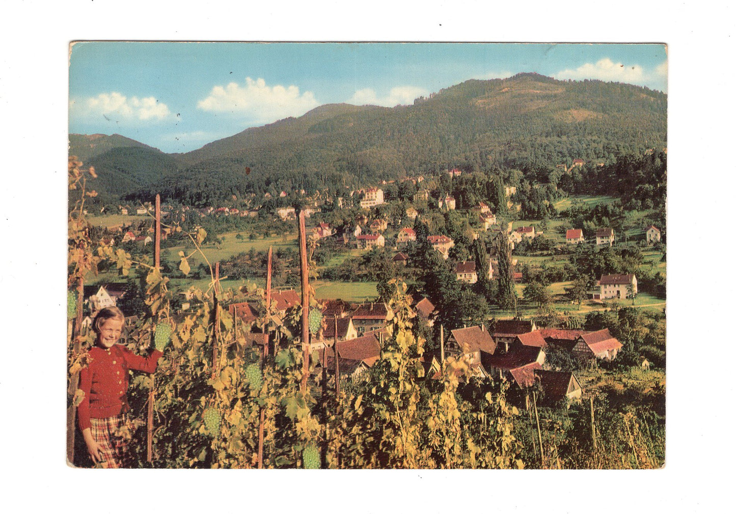 Ansichtskarte Badenweiler / Schwarzwald / Oktoberstimmung