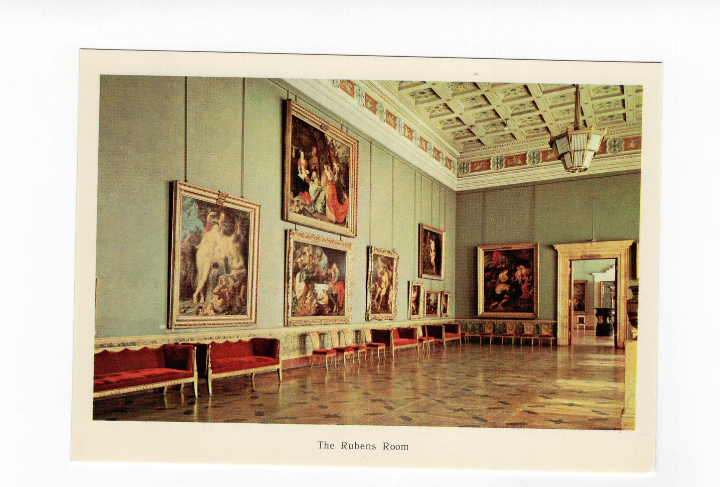Ansichtskarte Leningrad / The Hermitage / The Rubens Room / Russland