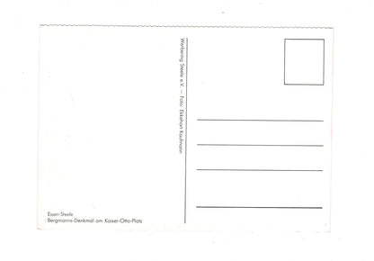 Ansichtskarte Essen-Steele / Bergmanns-Denkmal / G1-59