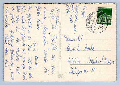 Ansichtskarte Grüße vom Rhein / Festung Ehrenbreitstein / Burg Katz +++