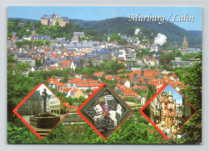Ansichtskarte Marburg an der Lahn