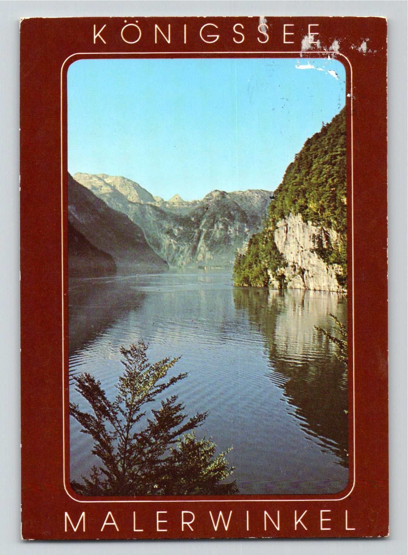 Ansichtskarte Königssee / Malerwinkel