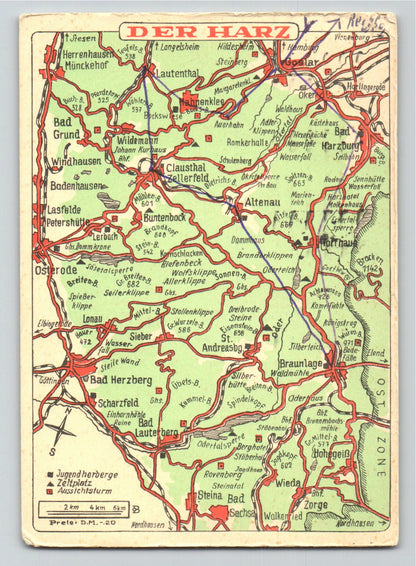 Ansichtskarte Der Harz