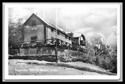 Ansichtskarte Enzianhütte - Kieneck - Niederösterreich - Österreich