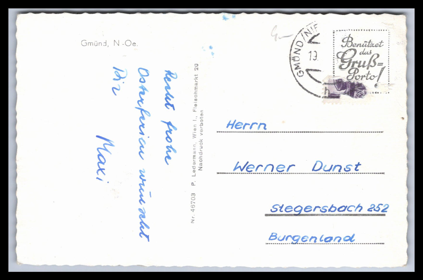 Ansichtskarte Gmünd - Niederösterreich - Österreich