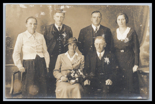 Ansichtskarte Familie / Schönes Familienbild