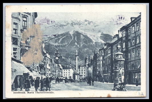 Ansichtskarte Innsbruck - Maria-Theresien-Straße - Tirol - Österreich