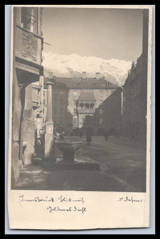 Ansichtskarte Innsbruck - Blick auf Goldenes Dachl - Tirol - Österreich