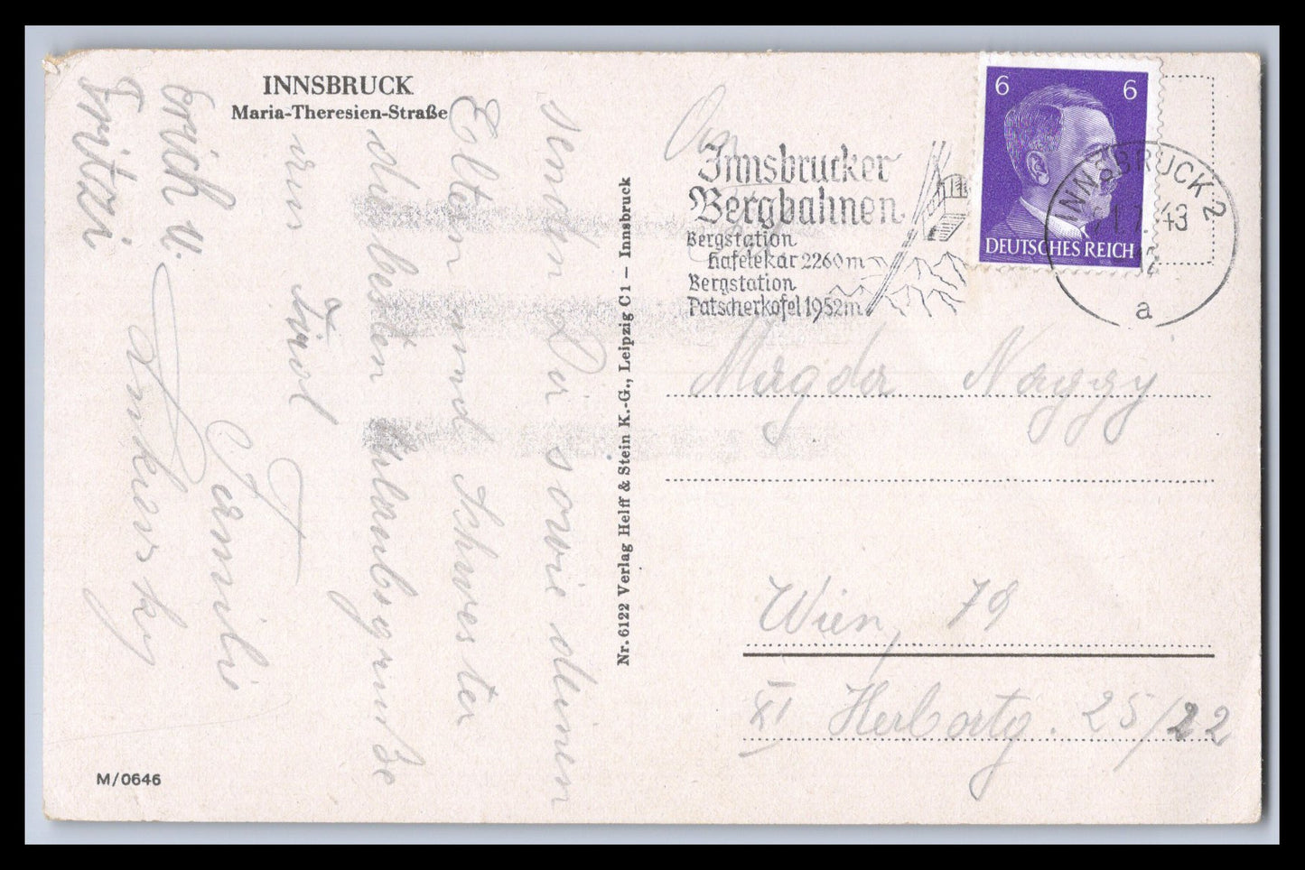 Ansichtskarte Innsbruck - Maria-Theresien-Straße - Tirol - Österreich