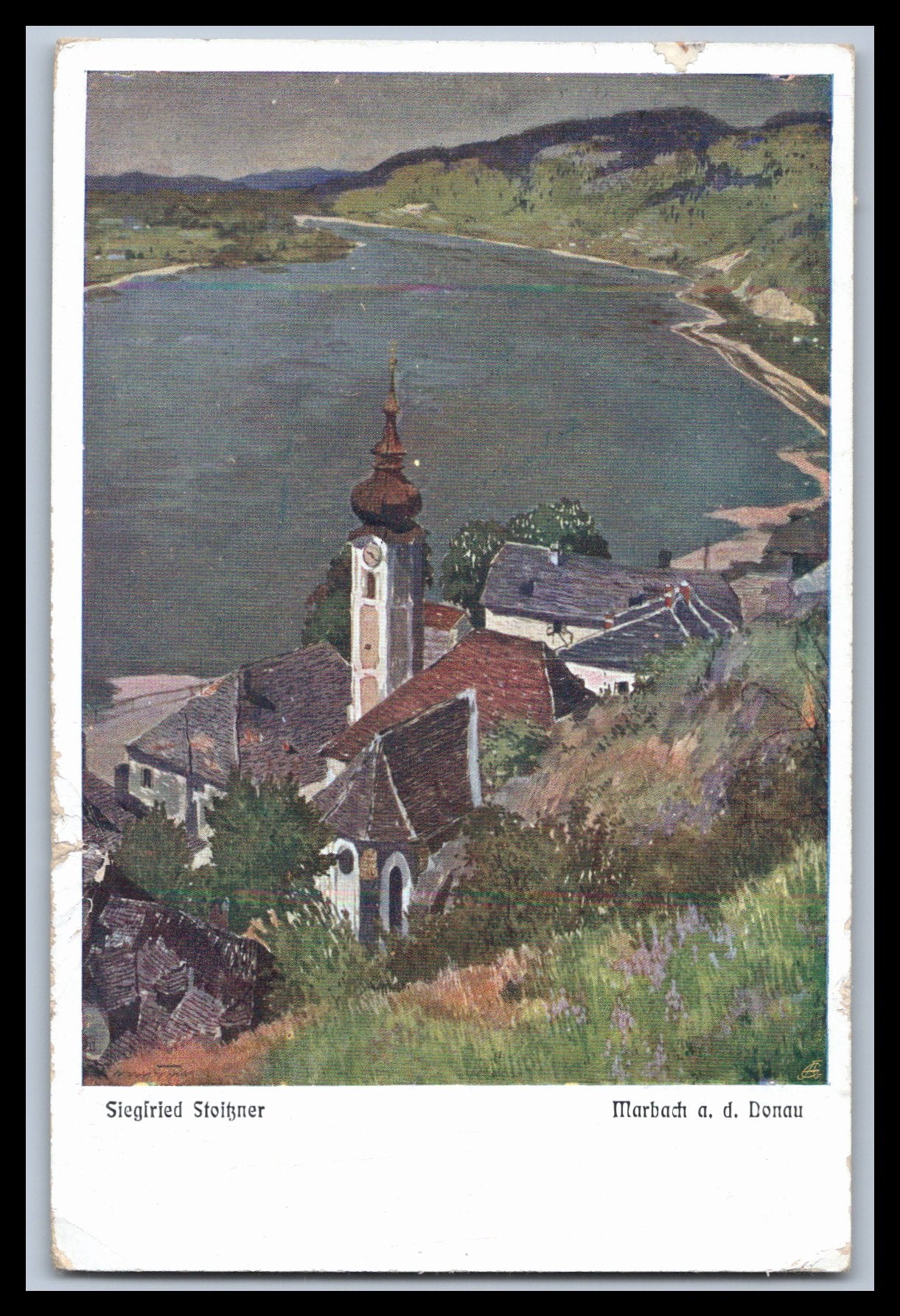 Ansichtskarte Marbach an der Donau - Österreich