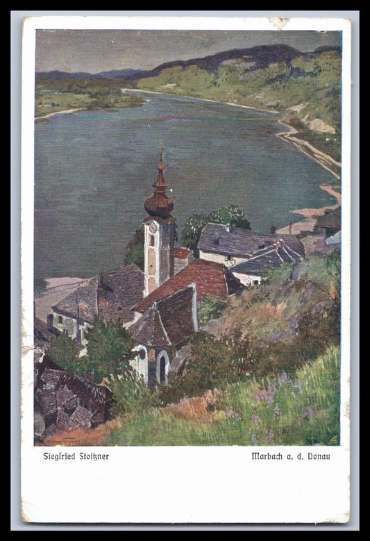 Ansichtskarte Marbach an der Donau - Österreich