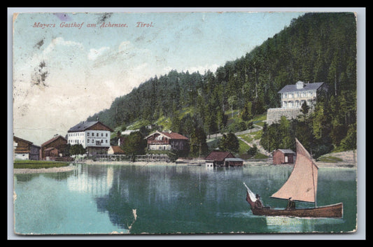 Ansichtskarte Mayers Gasthof am Achensee - Tirol Österreich