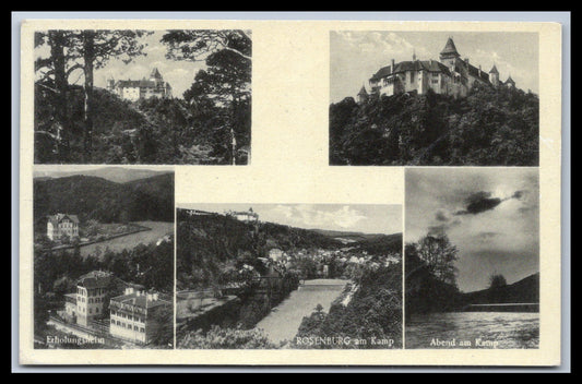 Ansichtskarte Rosenburg am Kamp - N. Ö. Österreich