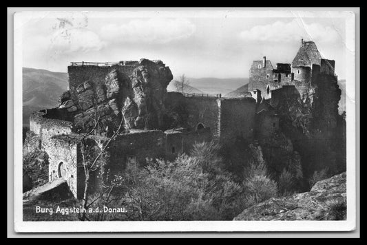 Ansichtskarte Burg Aggstein an der Donau - N. Ö. Österreich
