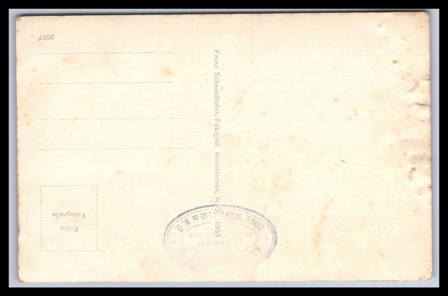 Ansichtskarte Dollfußkirche / Hohe Wand - N. Ö. / Österreich