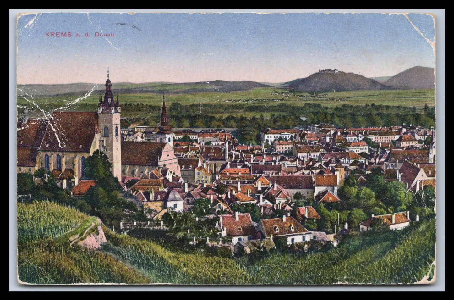 Ansichtskarte Krems an der Donau - N. Ö. / Österreich