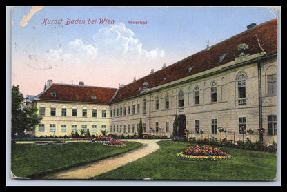 Ansichtskarte Baden bei Wien / Sauerhof - N. Ö. / Österreich