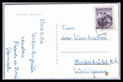 Ansichtskarte Leutschach - Stmk. Österreich