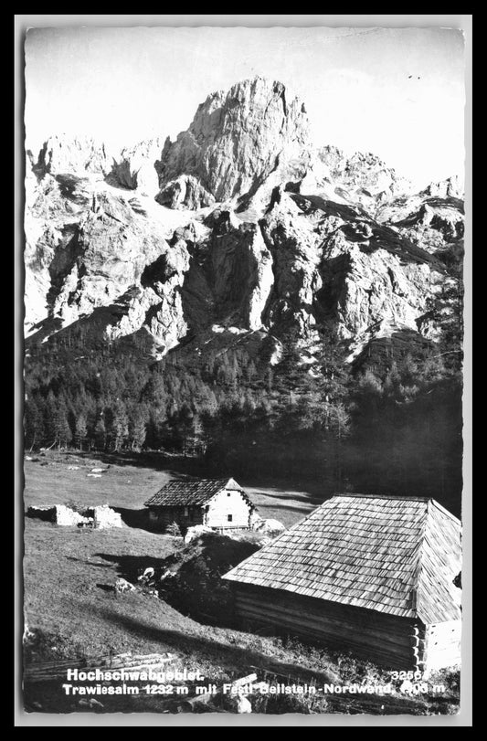 Ansichtskarte Hochschwabgebiet / Trawiesalm - Stmk. Österreich