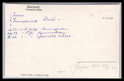 Ansichtskarte Mariazell / Hubertussee - Stmk. Österreich