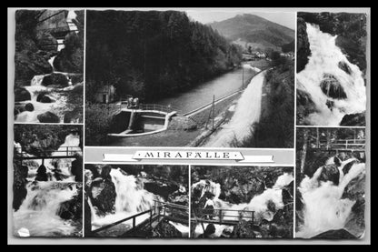 Ansichtskarte Mirafälle - N. Ö. Österreich