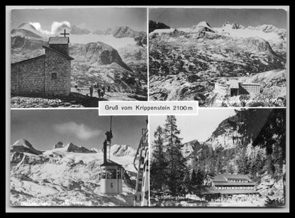 Ansichtskarte Gruß vom Krippenstein - Österreich