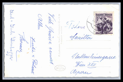 Ansichtskarte Oberwallners Gastwirtschaft / Tyrol bei Neuberg an der Mürz - Stmk. Österreich