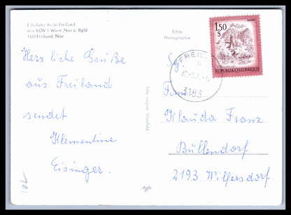 Ansichtskarte Erholungsheim Freiland / Freiland - N. Ö. Österreich