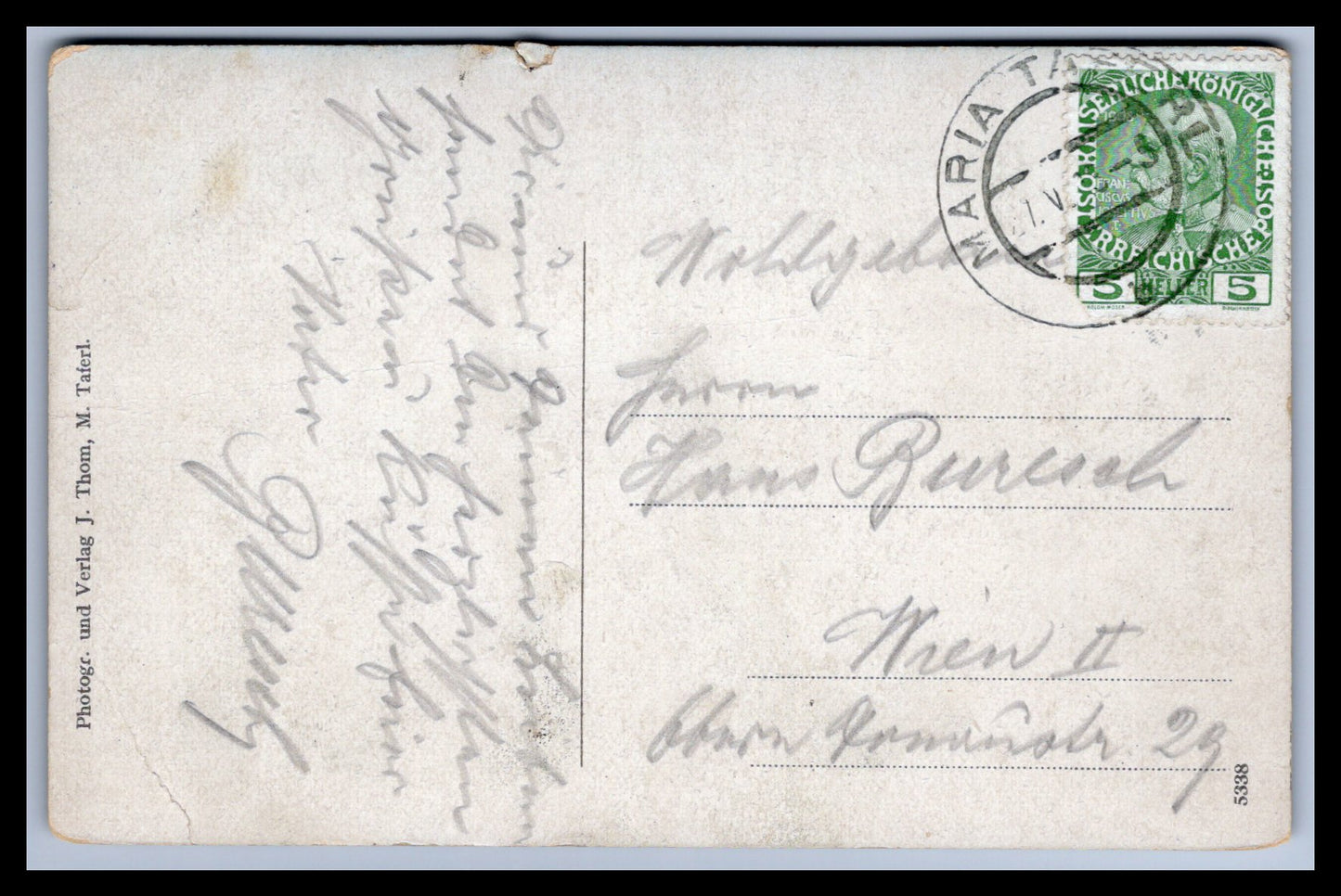 Ansichtskarte Marbach am Neckar / Maria Taferl - N. Ö. Österreich