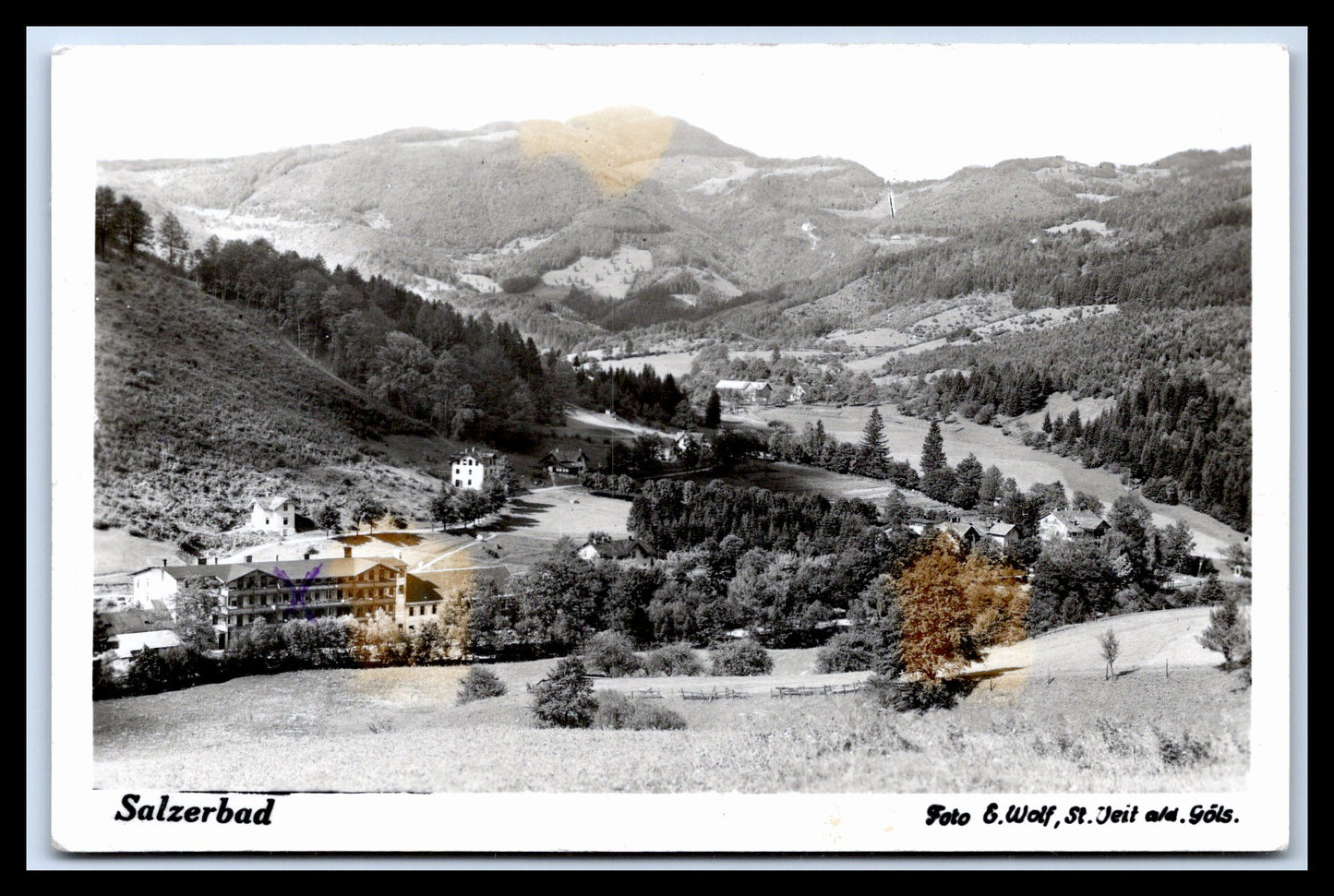 Ansichtskarte Salzerbad - N. Ö. Österreich