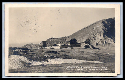 Ansichtskarte Rax / Karl-Ludwig-Haus - N. Ö. Österreich