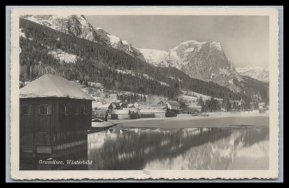 Ansichtskarte Grundlsee / Winterbild - Stmk. Österreich