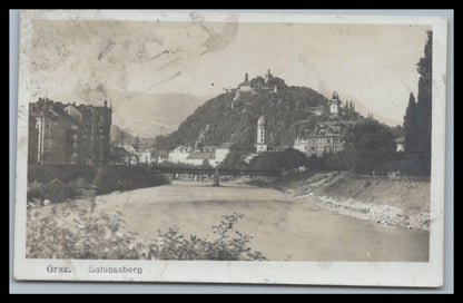 Ansichtskarte Graz / Schlossberg - Stmk. Österreich