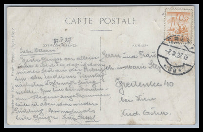 Ansichtskarte Graz / Schlossberg - Stmk. Österreich