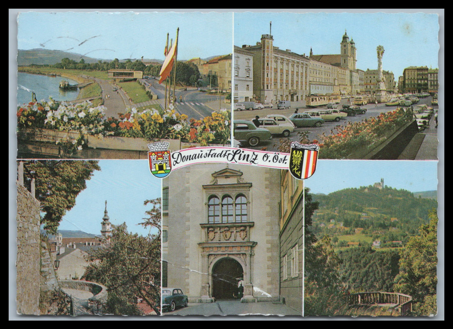 Ansichtskarte Linz an der Donau - O. Ö. Österreich