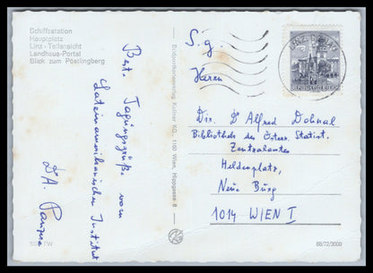 Ansichtskarte Linz an der Donau - O. Ö. Österreich