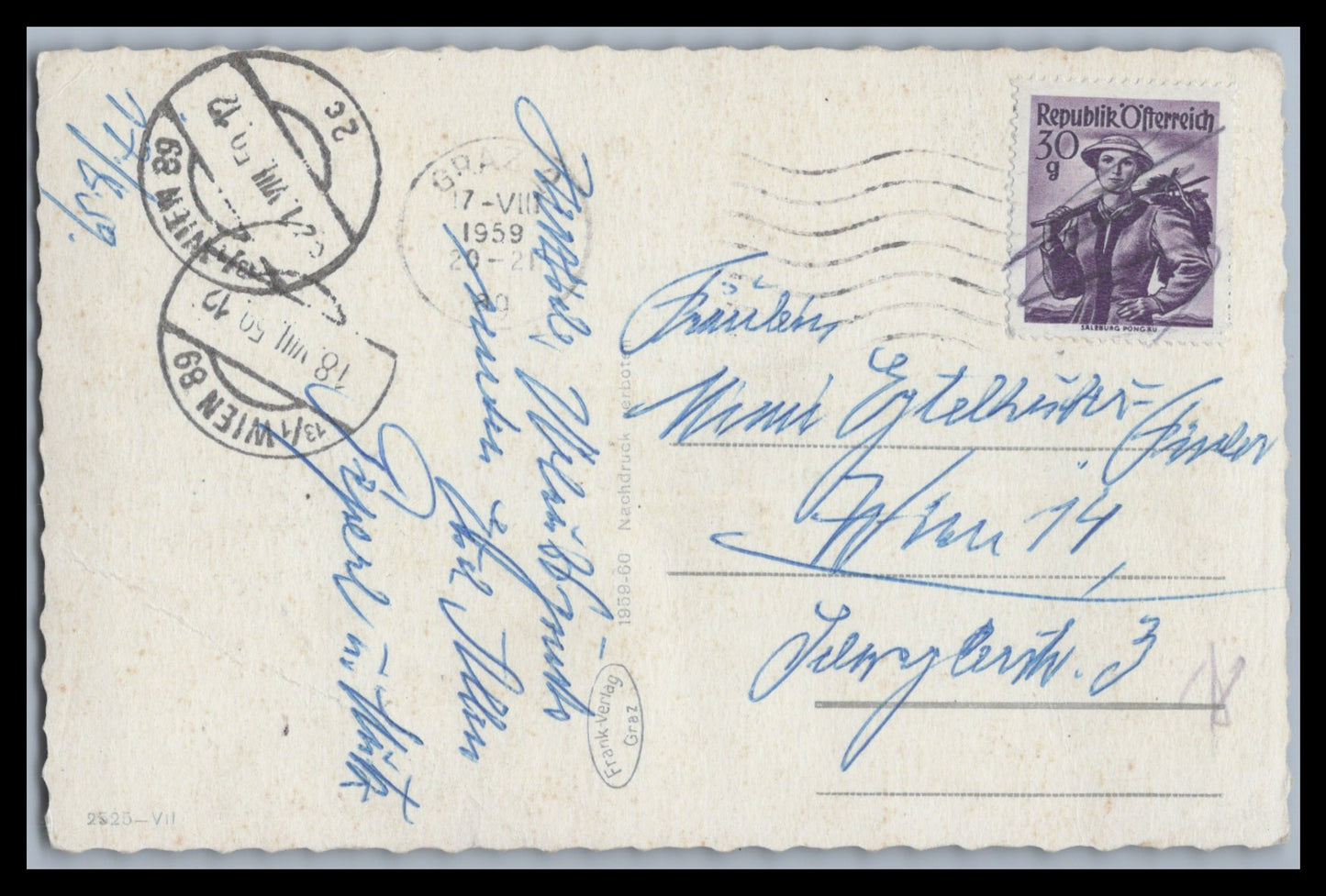 Ansichtskarte Graz - Stmk. Österreich