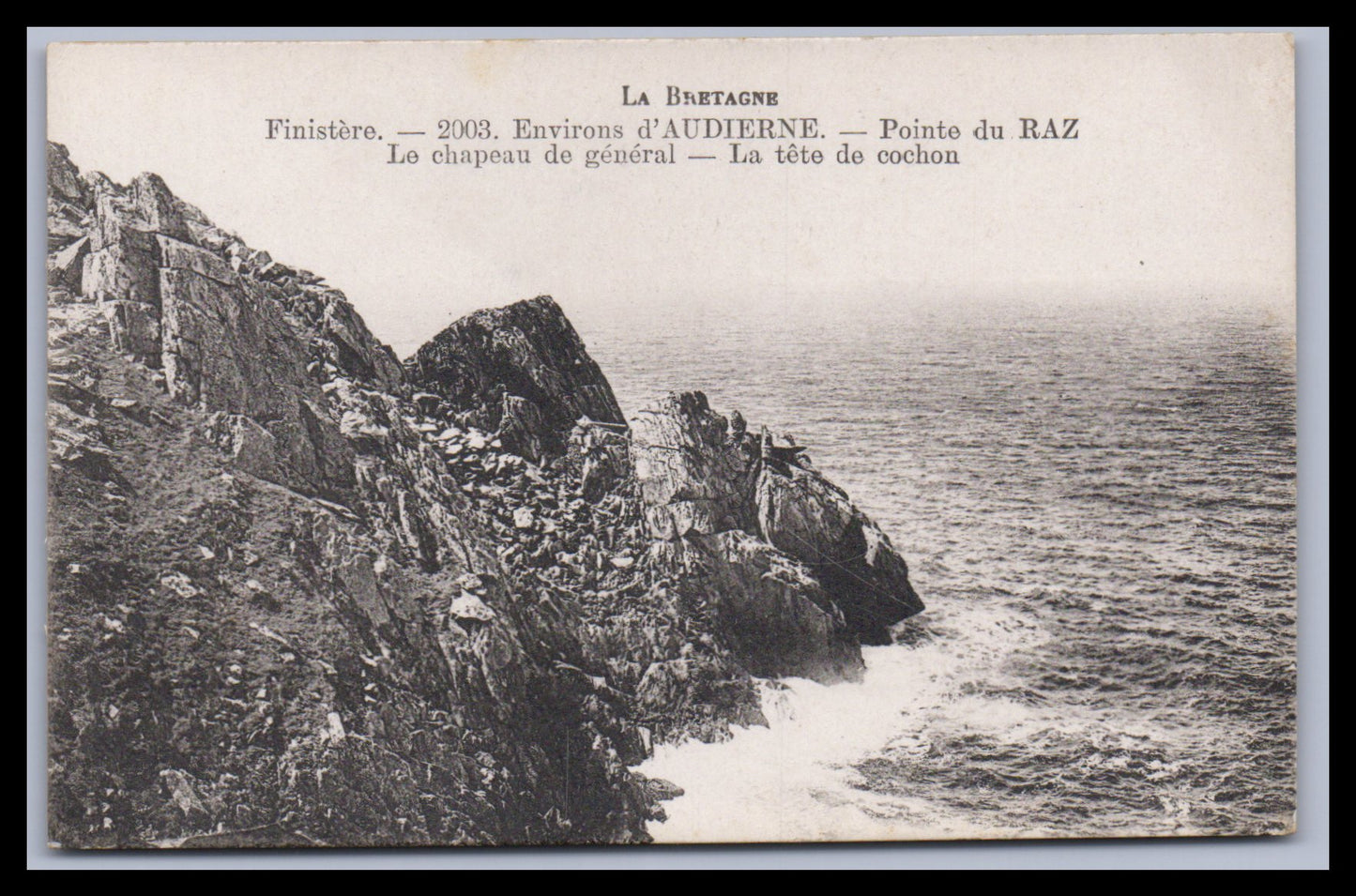 Ansichtskarte Environs d´ Audierne - Frankreich