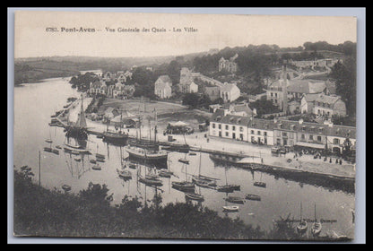 Ansichtskarte Pont-Aven / Vue generale - Frankreich