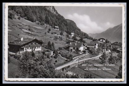 Ansichtskarte Les Granges-sur-Salvan / Le chemin des Dames - Frankreich