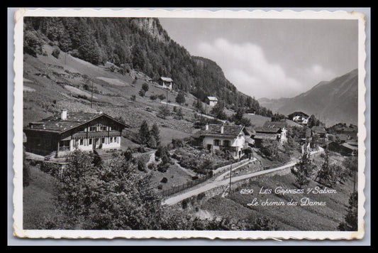 Ansichtskarte Les Granges-sur-Salvan / Le chemin des Dames - Frankreich