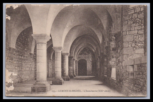 Ansichtskarte Le Mont St-Michel / L´ Aumonerie - Frankreich