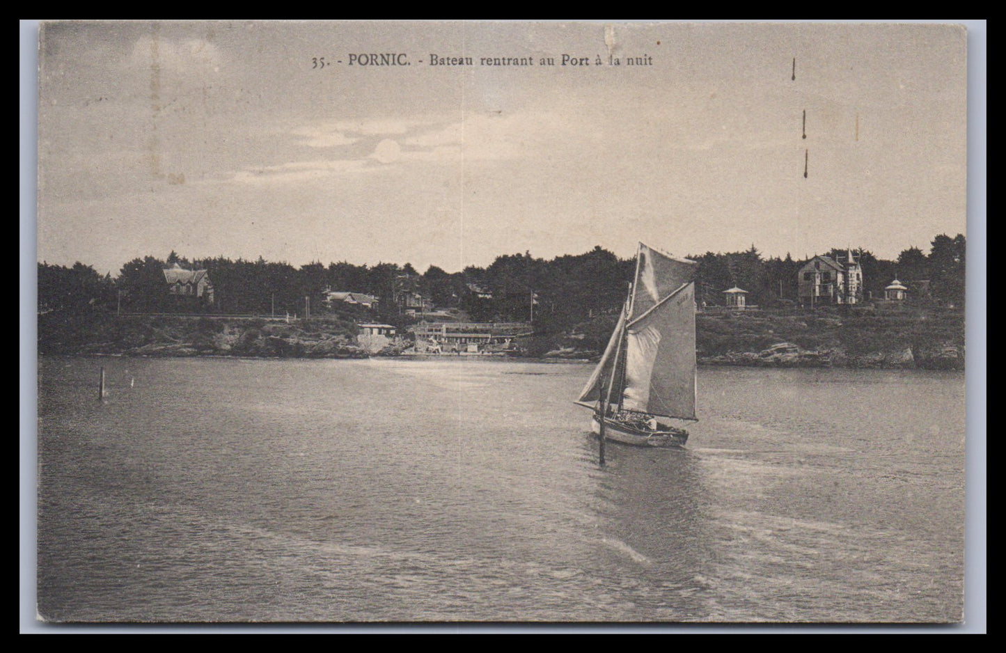 Ansichtskarte Pornic / Bateau rentrant au Port - Frankreich