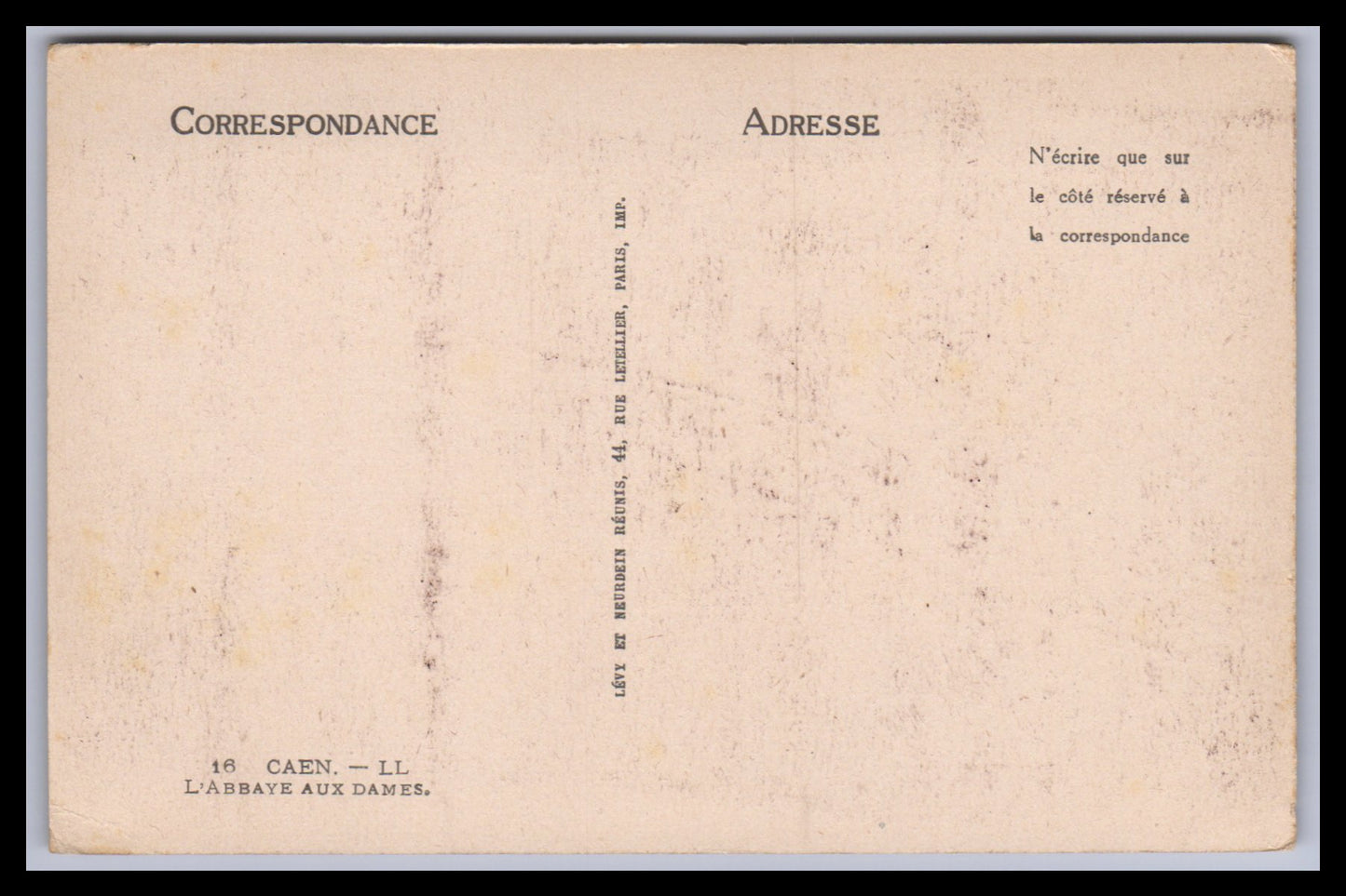 Ansichtskarte Caen / L´ Abbaye aux Dames - Frankreich