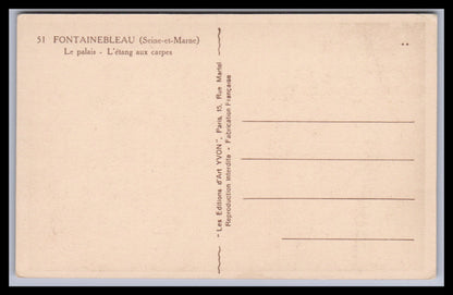 Ansichtskarte Fontainebleau / Le palais - Frankreich