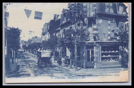 Ansichtskarte Cabourg / Avenue de la Mer - Frankreich